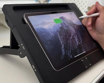 Studio v1 Adjustable iPad Drawing Stand Wireless Charging Desk Easel Board Holder