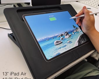 Studio v2 Plus Adjustable iPad Drawing Stand Wireless Charging Magnetic Desk Easel Board Holder