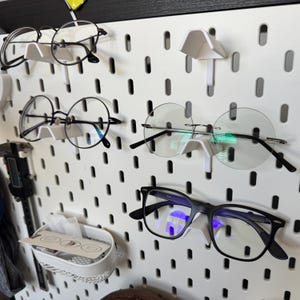 IKEA Skadis UPPSPEL Glasses Sunglasses Display Holder Hanger Hook Pegboard | 3D Digital File