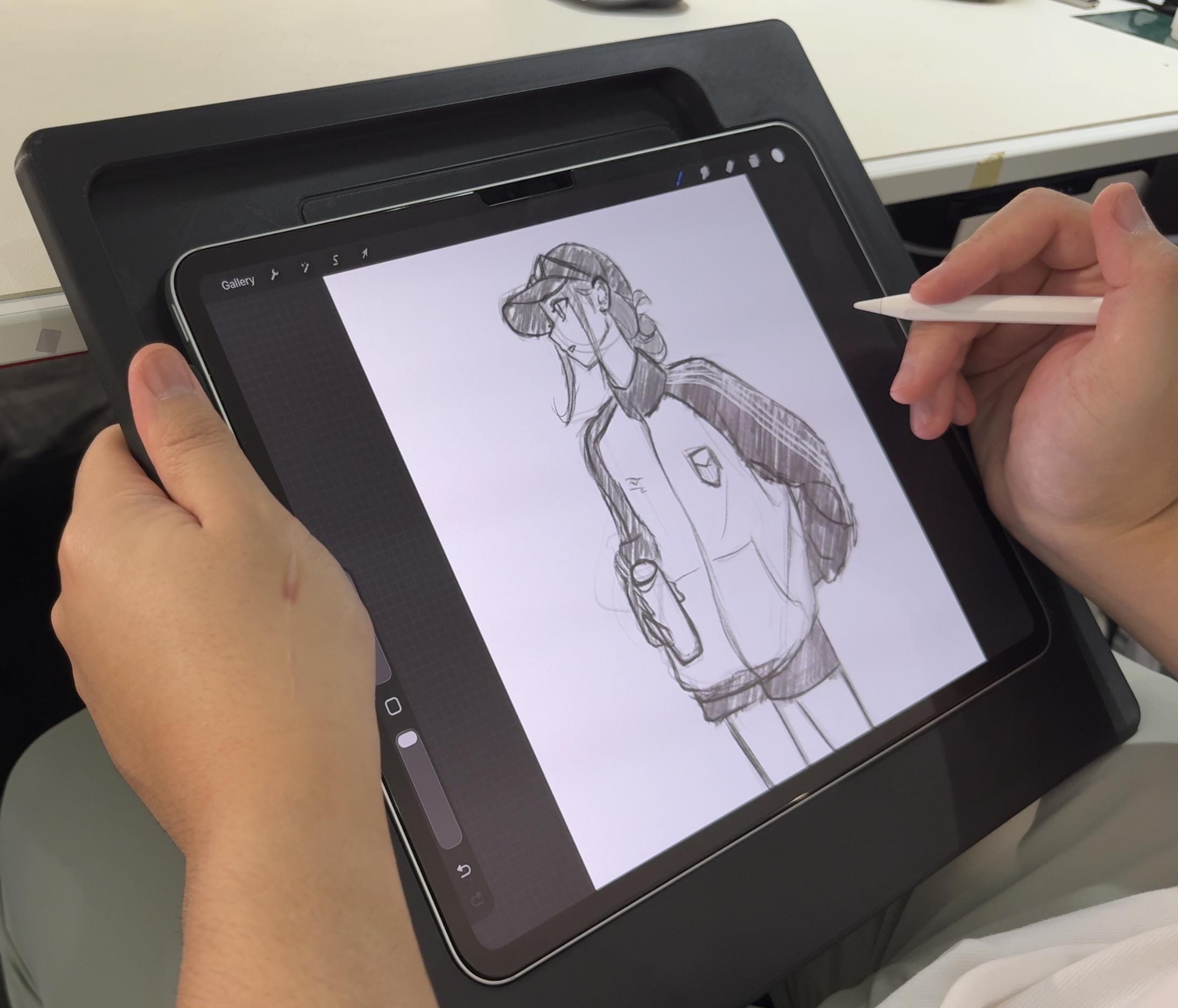 Studio Board Magnetic iPad Drawing Easel Holder - Etsy