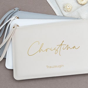 Maid of Honor Clutch PERSONALIZED | Bag with name for the maid of honor | personalized handbag as a gift for the maid of honor