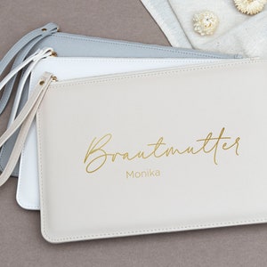 Clutch MOTHER OF THE BRIDE with name | personalized bag for the mother of the bride | personalized handbag as a gift for the mother of the bride