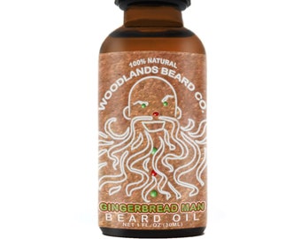 Gingerbread Man Beard Oil