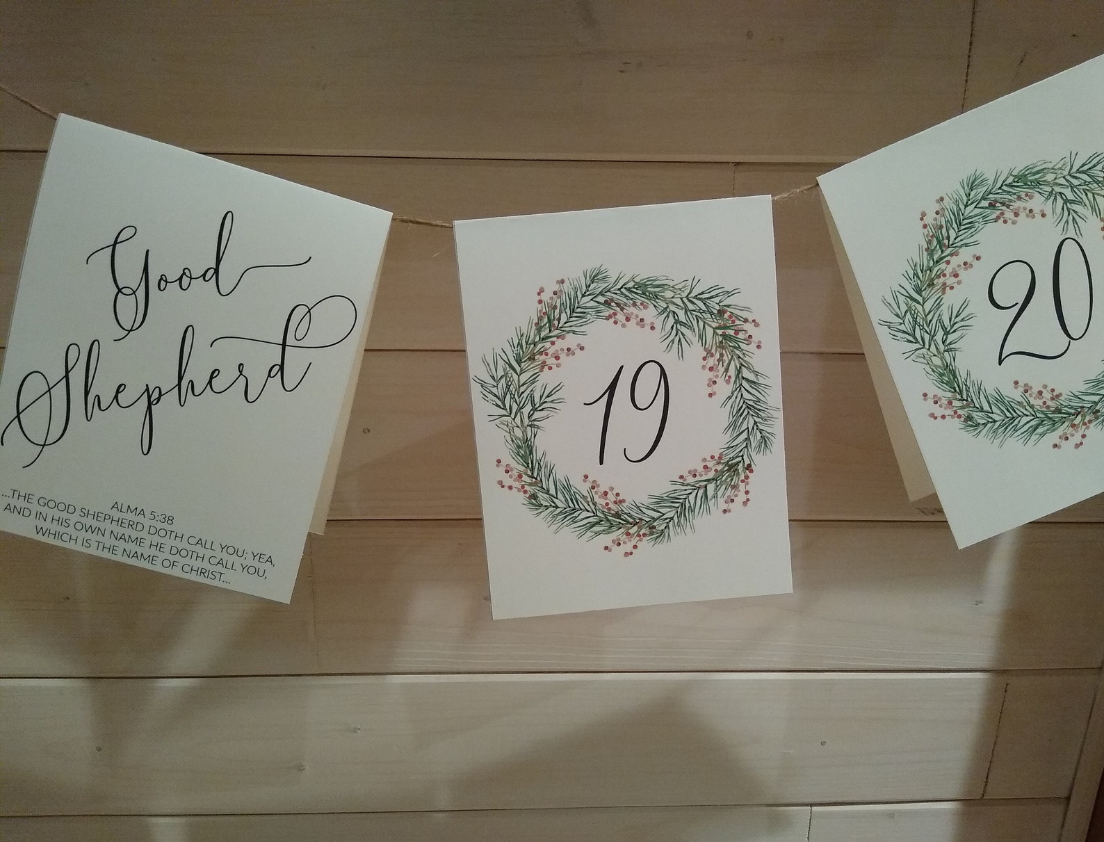 Book of Mormon Names of Jesus Christ Advent Calendar Instant Etsy