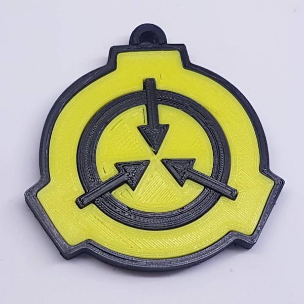 Scp foundation,  Scp keyring, Scp keychain, Scp, scp logo