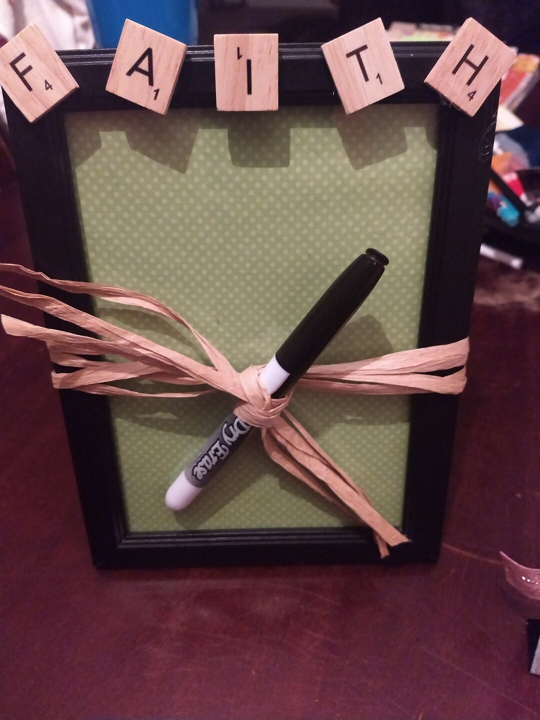 Dry Erase Picture Frame Etsy
