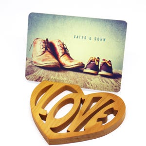 Thankgoods COEUR porte-carte postale LOVE