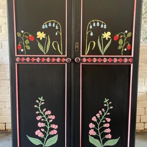 One-of-a-kind Handpainted Cupboard