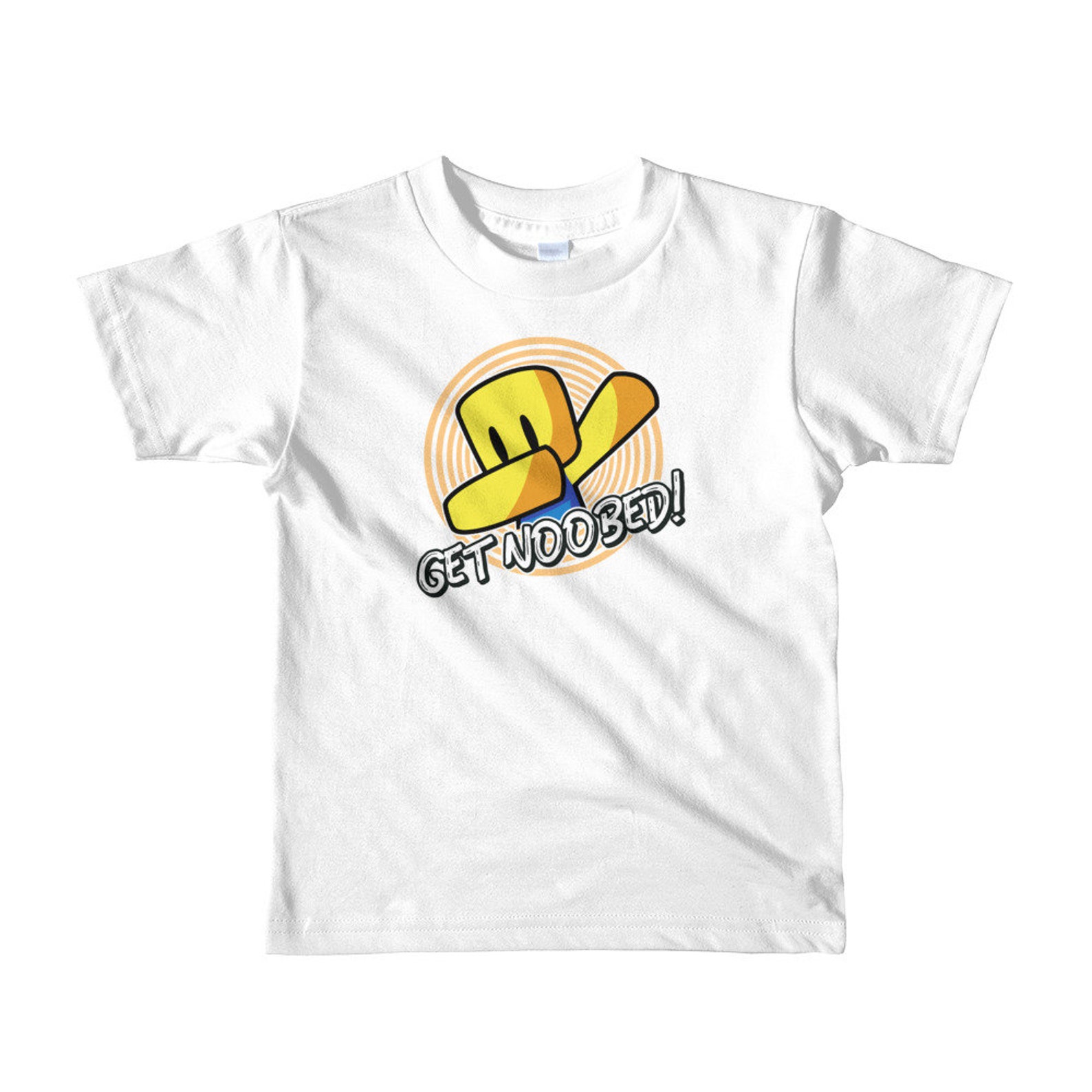 Roblox Get Noobed Meme Funny Dabbing Hand Drawn Cute Noob | Etsy