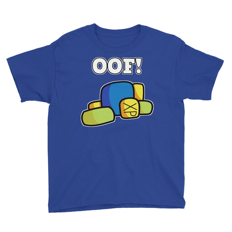 Roblox Oof Noob Funny Dank Meme Hand Drawn Gamer Gift Youth Etsy - roblox oof shirt
