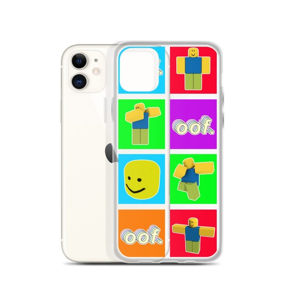 Roblox Noobs Oof Dabbing Tpose Meme Iphone Case Gift For Etsy - roblox t pose meme