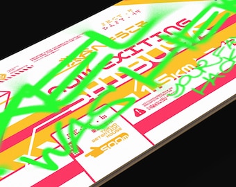 Edición Limitada "Tokyo Detention House' Skate Deck"