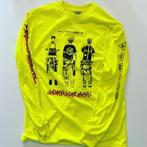 Industrial Bio Hazard Hi Viz Axel Longsleeve Shirt
