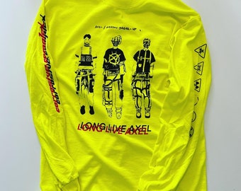 Industrial Bio Hazard Hi Viz Axel Camisa de manga larga