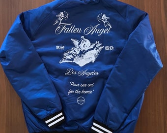 Chaqueta universitaria del ángel caído