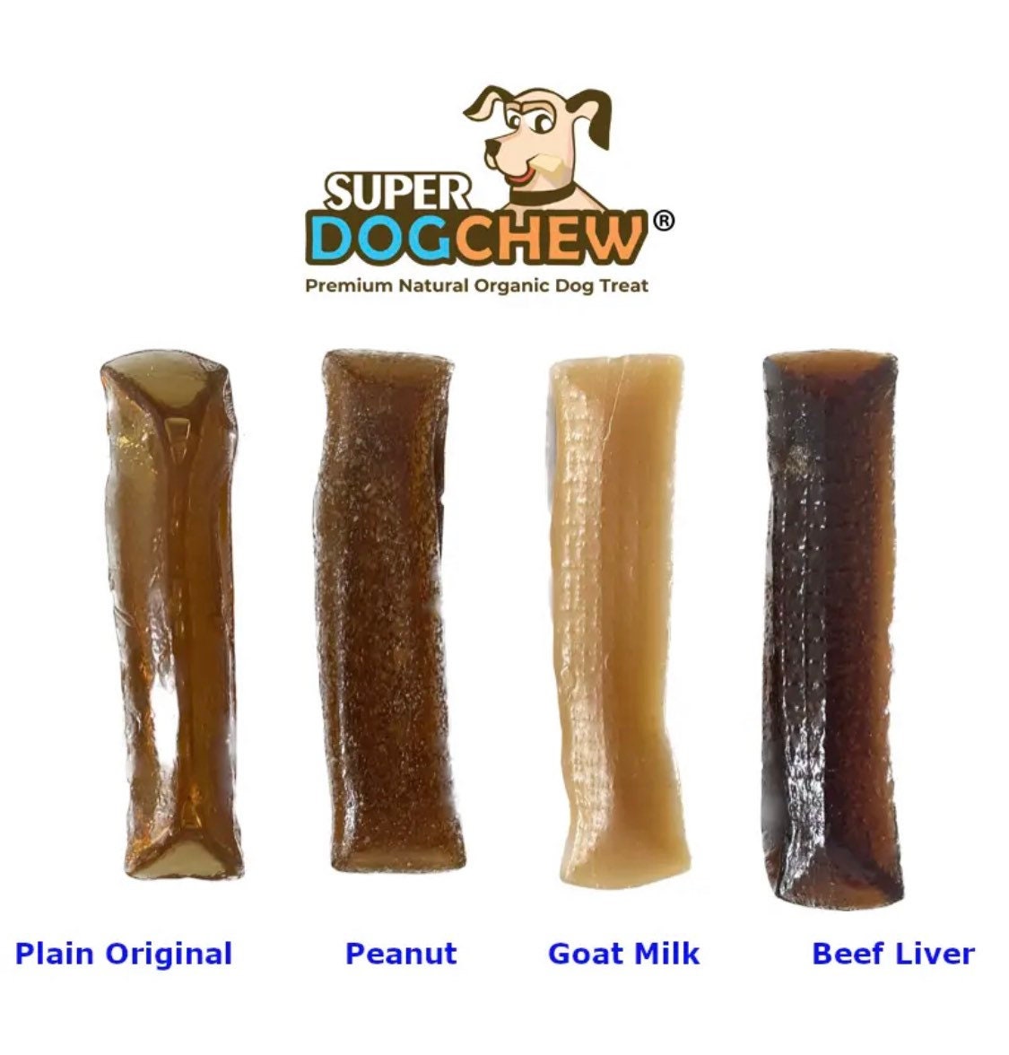 Super Dog Chew Bone Marrow Beef Gelatin Chews