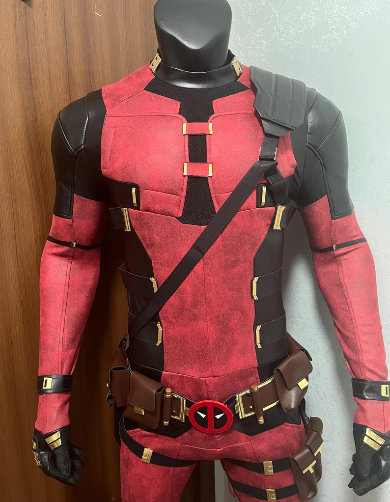 Deadpool Wolverine Deadpool Costume Cosplay Suit Etsy