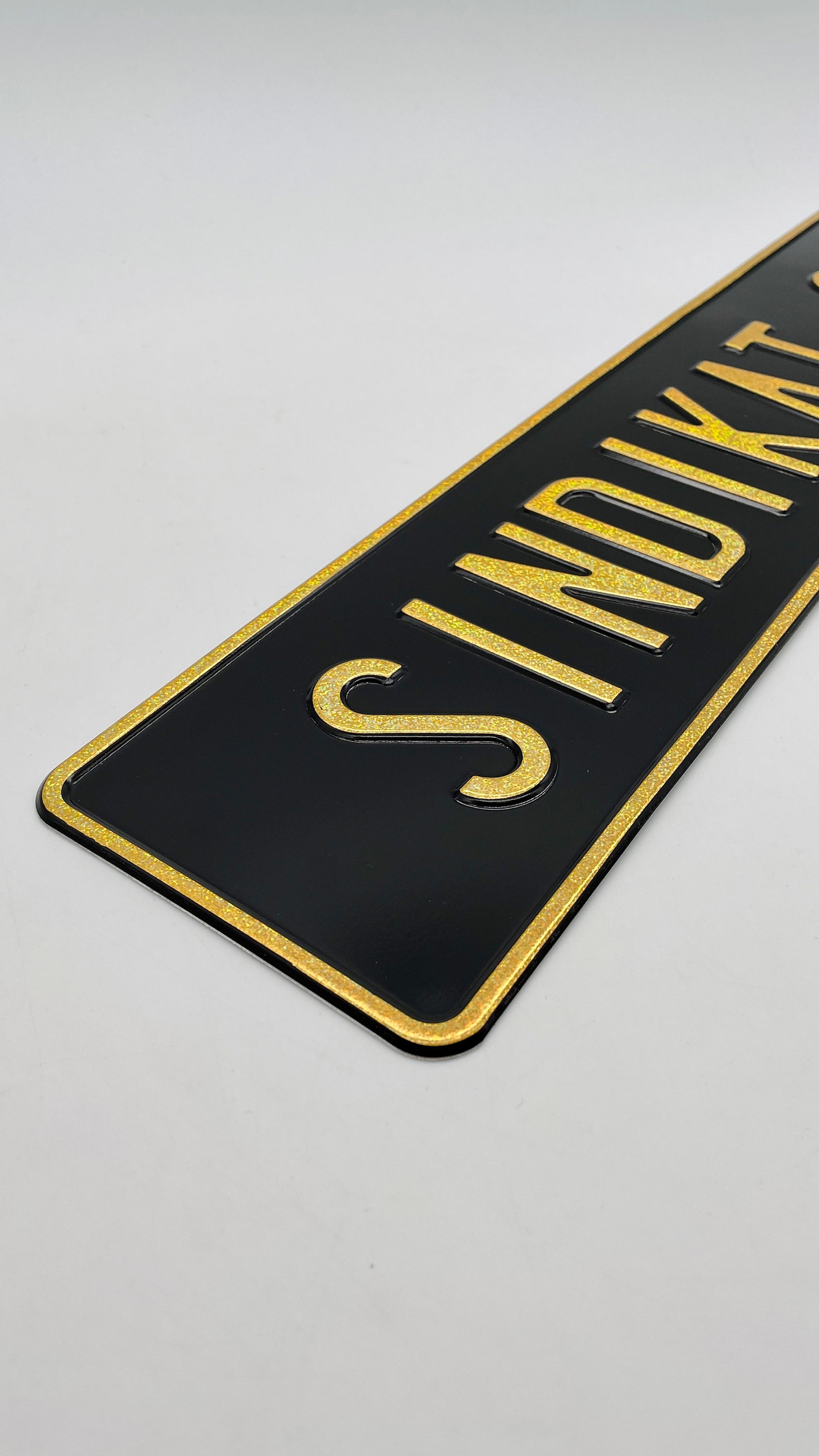 Custom Black Cover License Plate Mockup Front Home House Decor Etsy