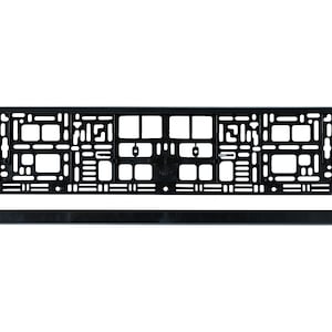 European License Plate Frame holder Skoda BMW Audi, universal Euro Auto Car Accessories Bracket