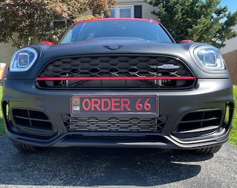 Front license plates