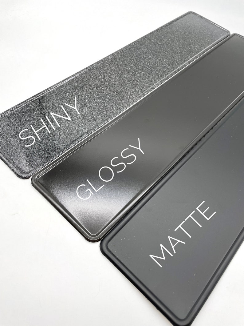 Custom Black on Black Nameplate Name Plate Black European - Etsy