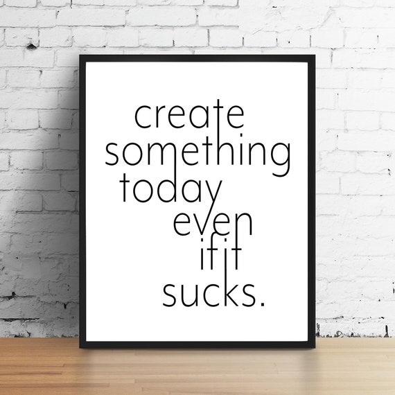 Poster Motivation Din 30 X 40 Cm Typography Quote Etsy