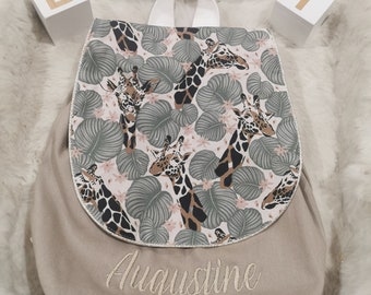 Babyrugzak, kinderrugzak voor de kleuterschool, gepersonaliseerde verzorgingstas, geboortecadeau