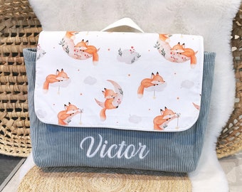 Cartable enfant personnalisé, sac a dos personnalisé maternelle ou crèche , grand sac
