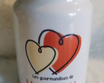 Personalized Cookie Jar for Grandmother's Day - A Sweet Gift Filled with Love - Customizable Cookie Jar