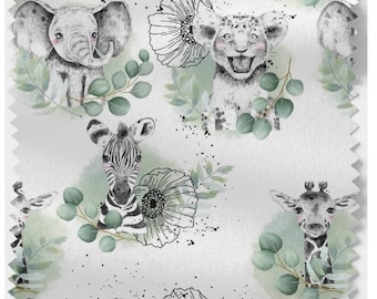 Kinderstof Oeko-Tex 100 – Verschillende materialen beschikbaar – Bedrukt op aanvraag