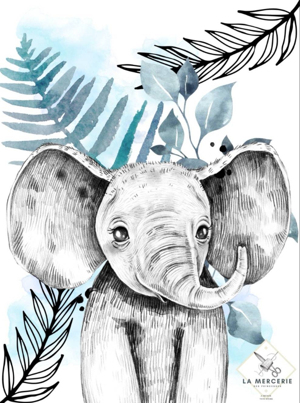 Couverture Bébé Imprimé Premium, Couverture Personnalisée Brodé Pour Bébé