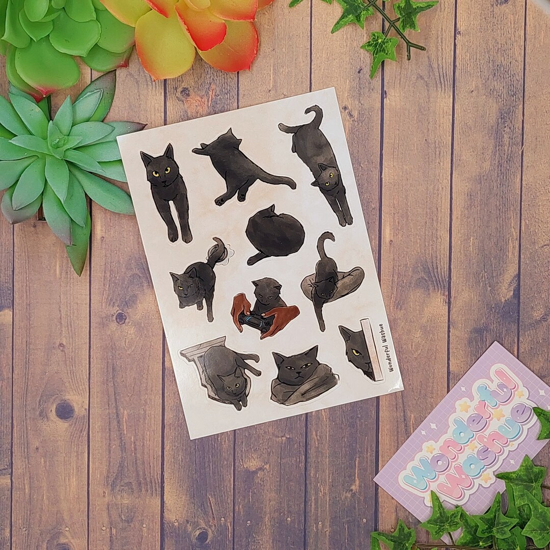 Willy & Willow Glossy Sticker Sheet - Etsy