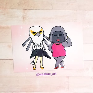 Washimi and Gori 4x6 inch Glossy Print