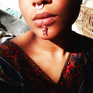 Goddess Lip Cuff: No Piercing Needed