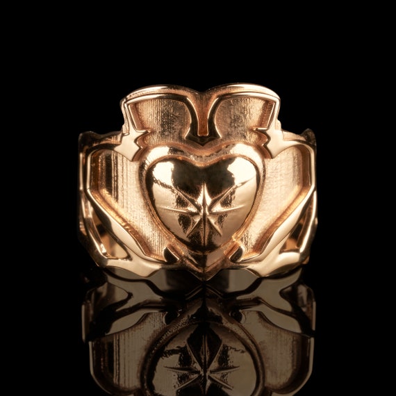 Claddagh Ring · Symbol of Love, Loyalty Friendship · Brass or