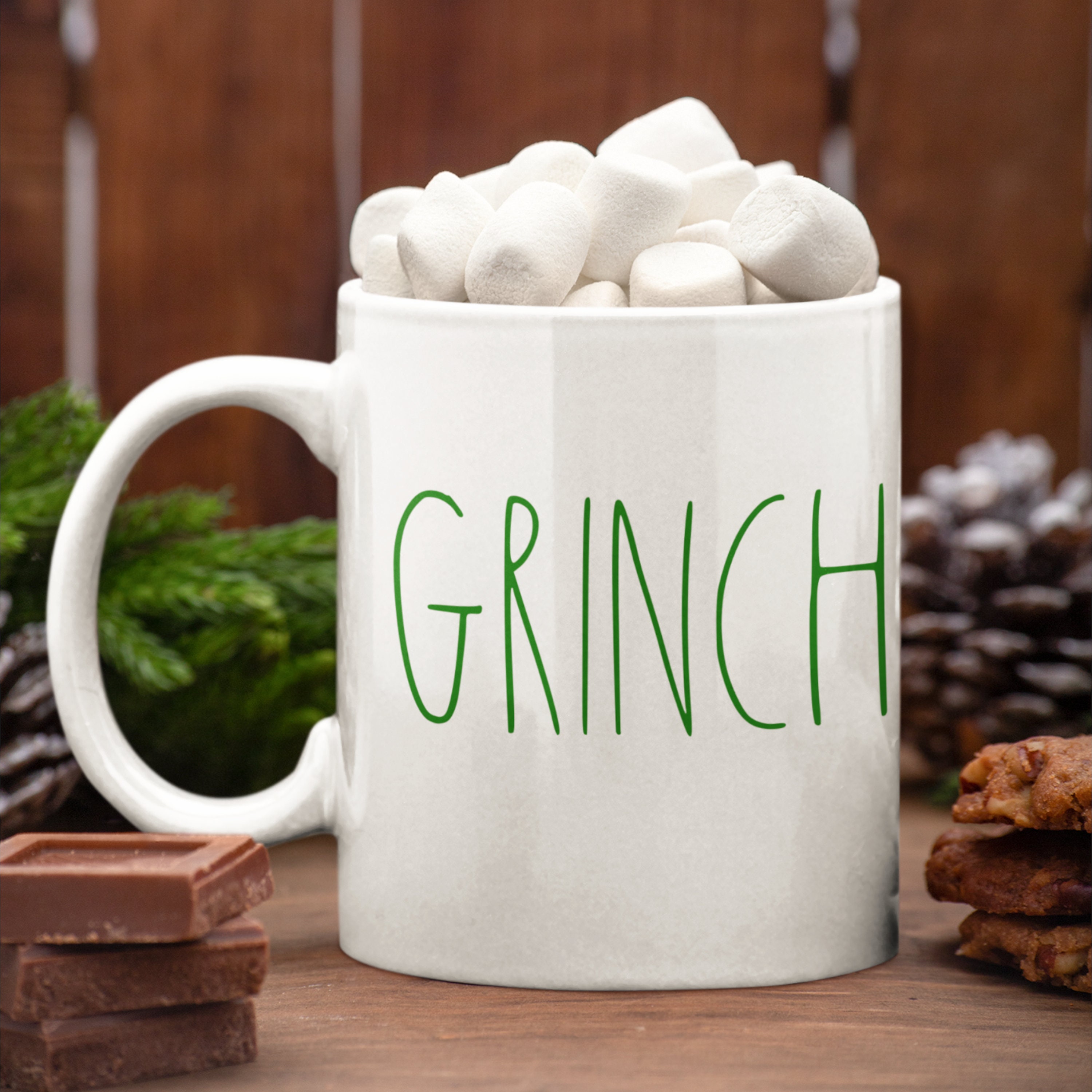The grinch christmas mug Rea dunn christmas holiday mugs  Etsy
