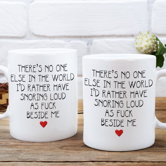 ODDITEES Funny Personalized Snoring Mug For Him