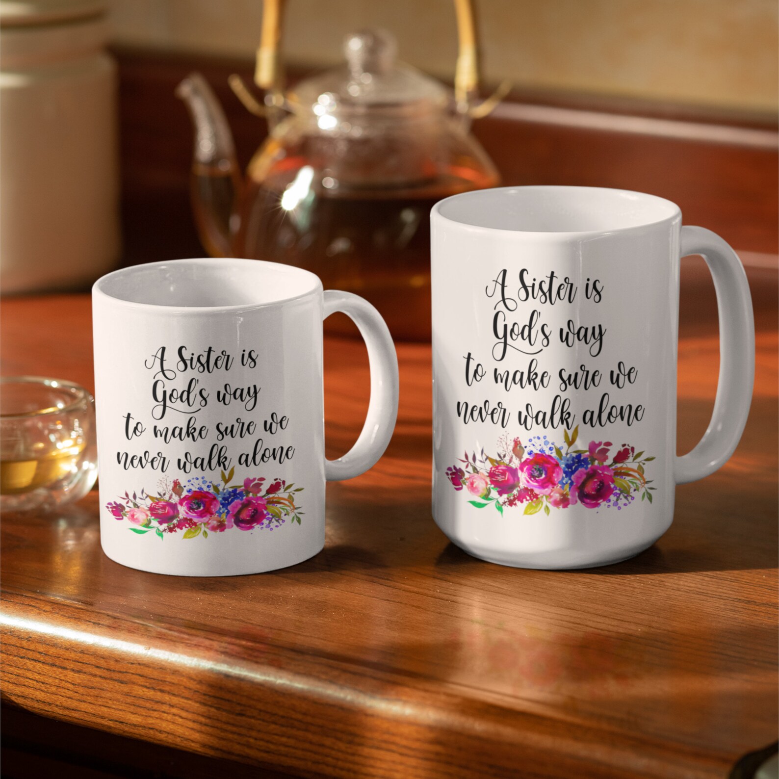 Sister mug long distance gift Ceramic mug handmade sister Etsy