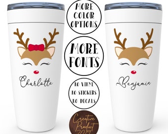 Christmas/Cute Sayings Tumblers/Cups $8.00 each for Sale in San Antonio, TX  - OfferUp
