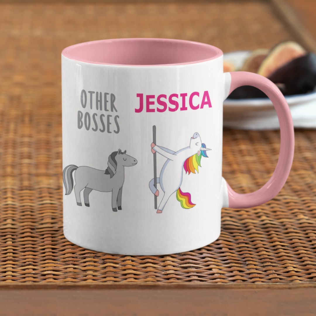 Boss Unicorn Coffee Cup Girl Boss Unicorn Mug Boss Lady - Etsy