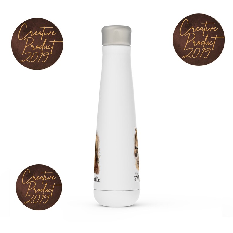 Watercolor Horse Custom Water Bottle - Thumbnail 5