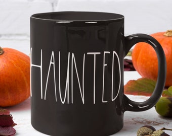 Rae Dunn Black 'Witch's Brew' 16 Oz Ceramic Mug - Halloween Themed Coffee Cup