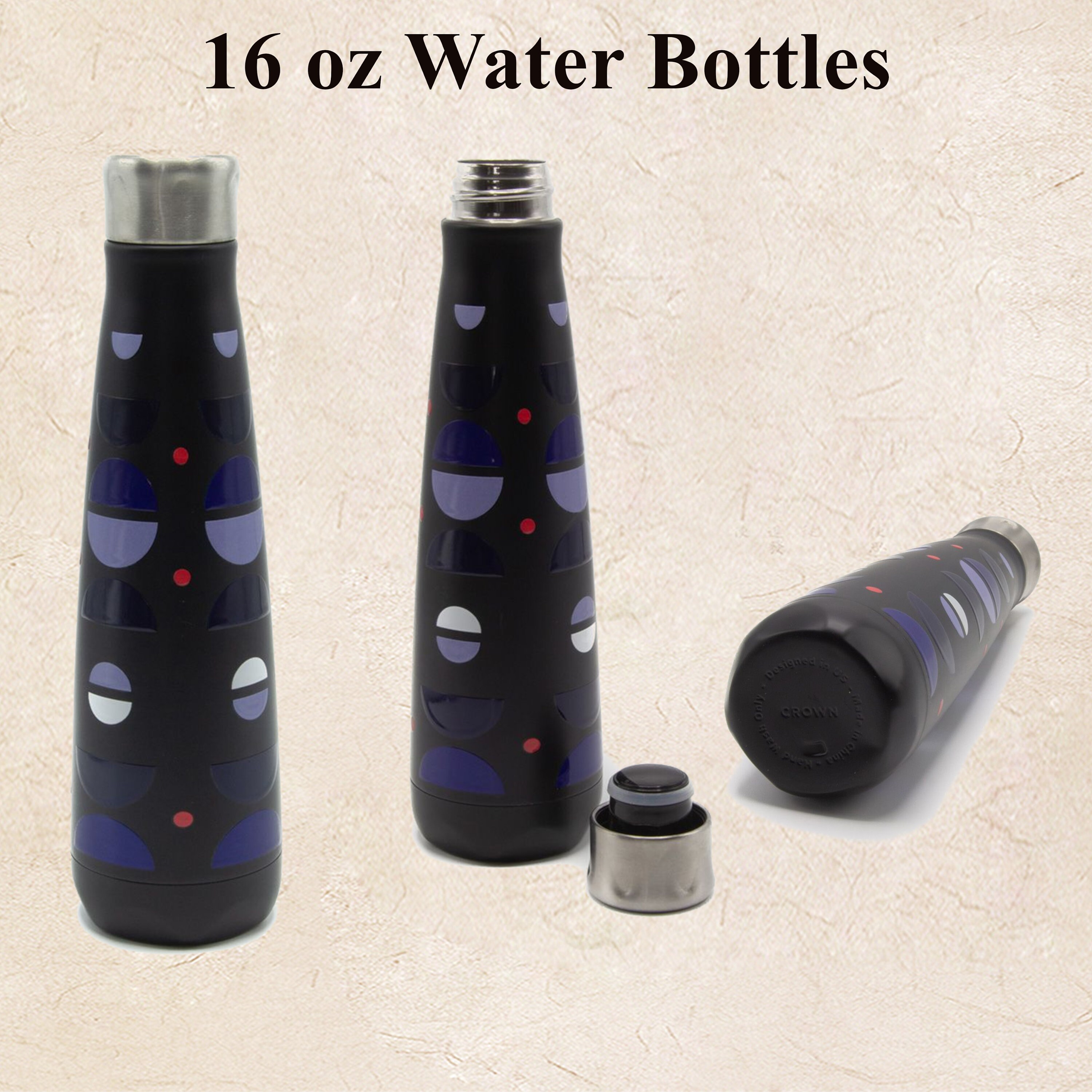 HOME is Where the Heart is” Personalized Water Bottle (with Intake