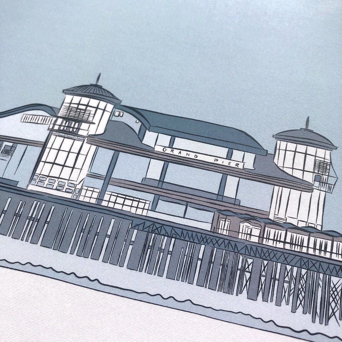 Westonsuper Mare Print Etsy.de