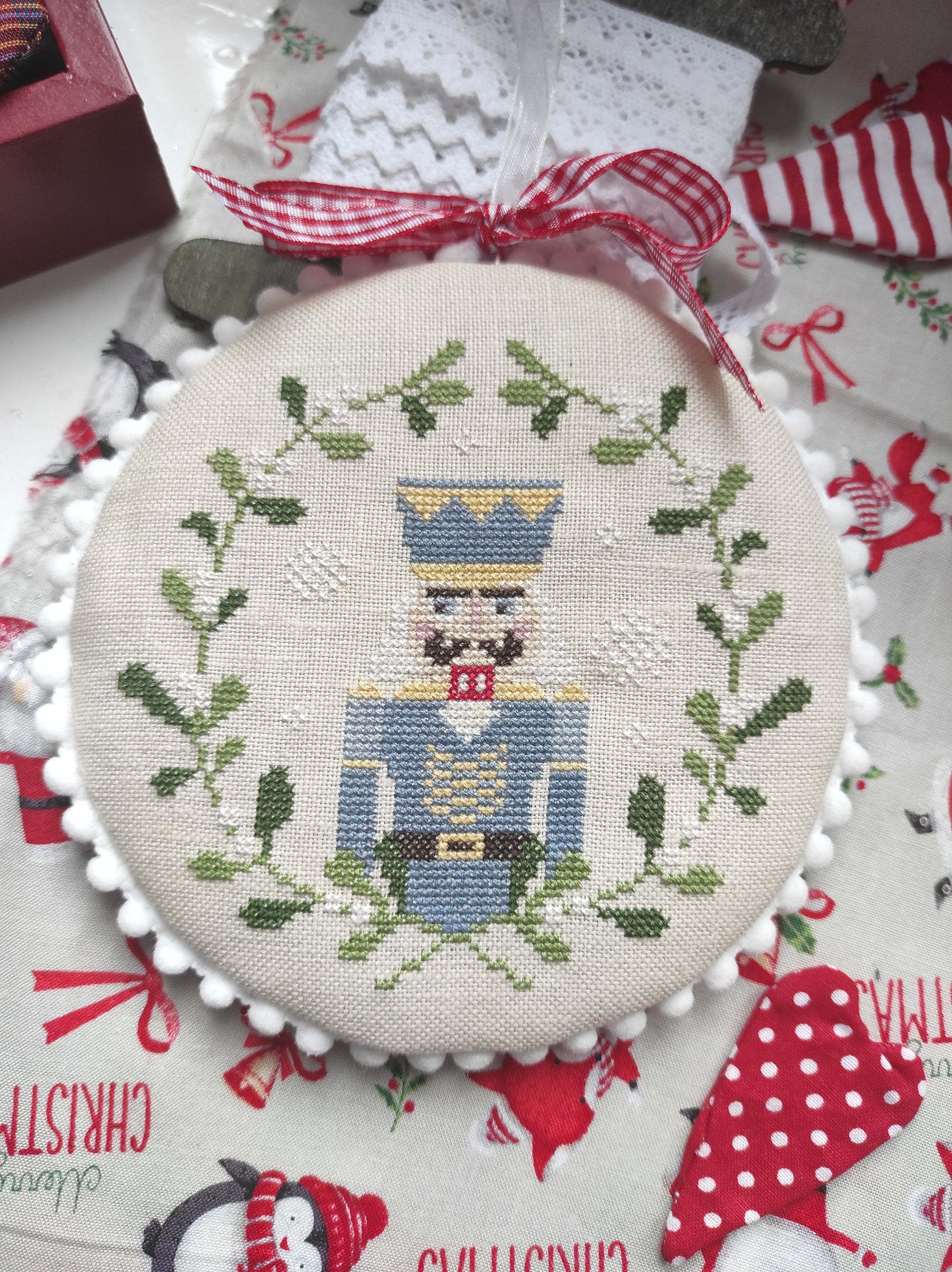 The Nutcracker (blue)/ Original Cross Stitch Design / PDF, Small Cross ...