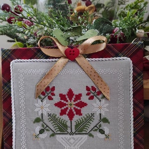 Merry / Christmas series / original cross stitch pattern / PDF, Christmas decor, Christmas Cross Stitch