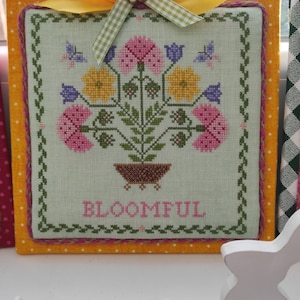 Bloomful / Springtime Series / pdf Stickmuster, Kreuzstichvorlage, Frühlings Dekor