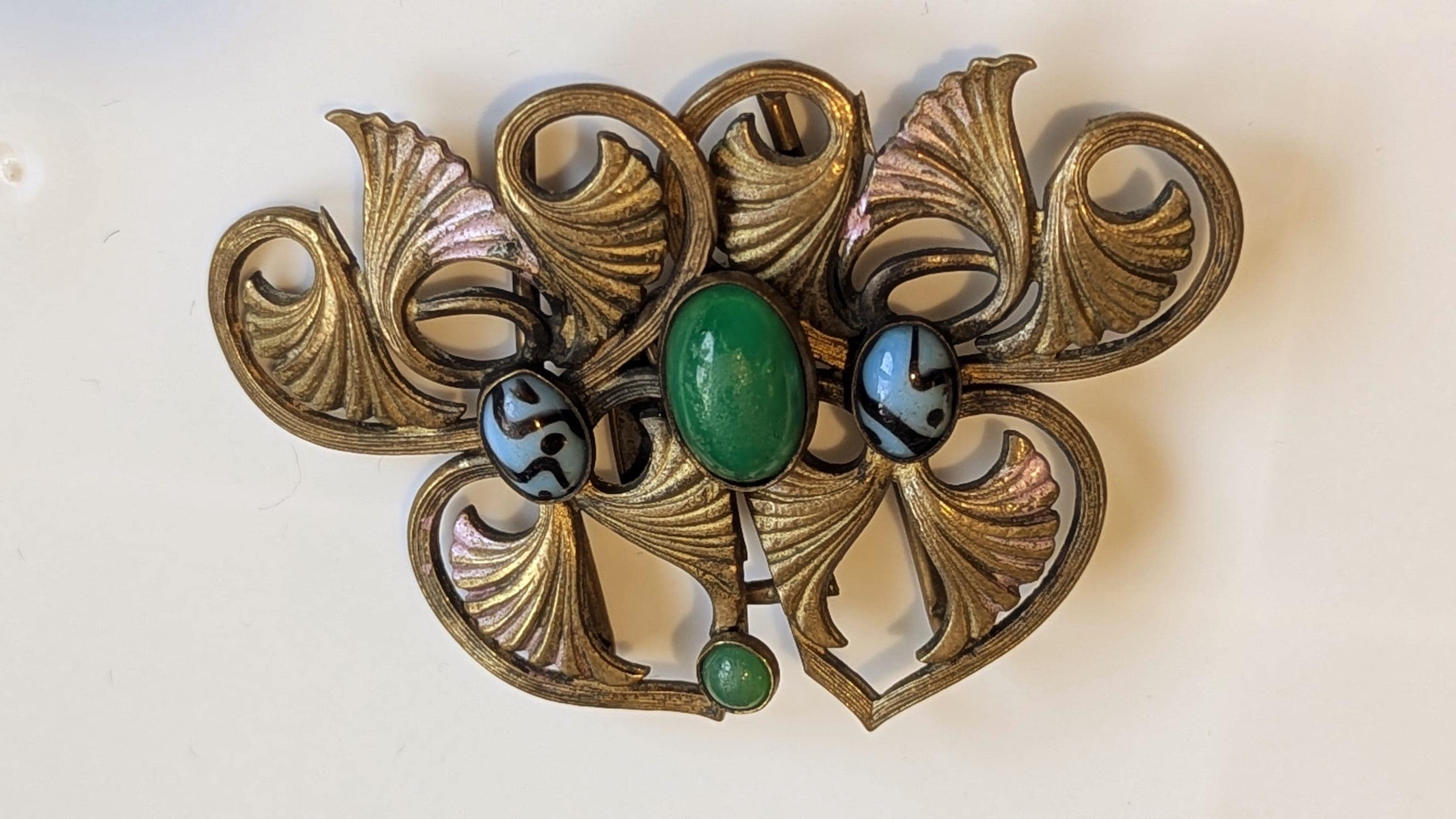 Vintage Cabachon Belt - Etsy display picture 2