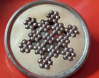 ボタン 陶器職人による手作りボタン。ルーシー・リースタイル。直径2cm