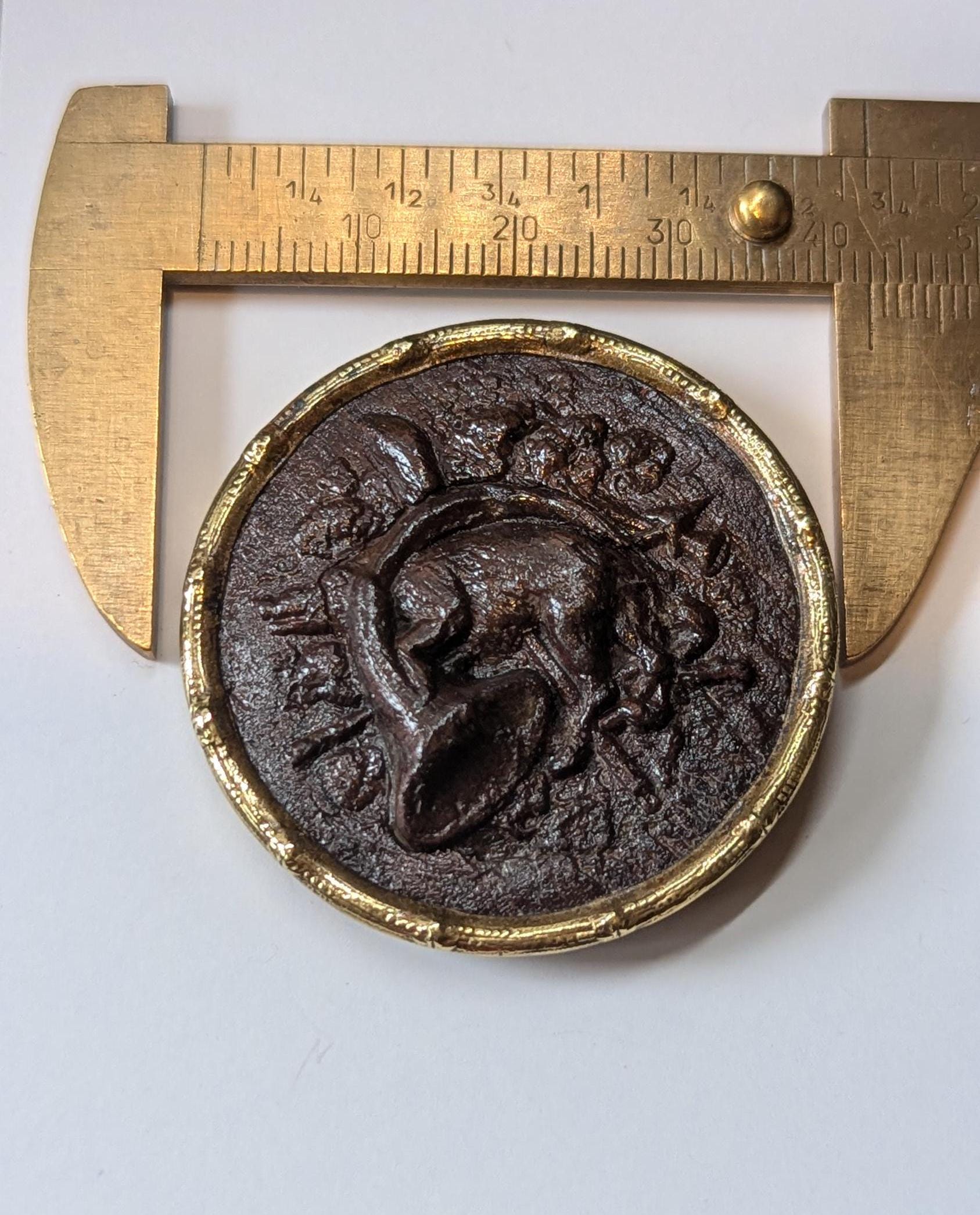 Antique Button of Running Boar. 1 and Half Inches Diameter. BBB Page ...
